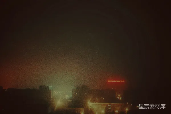 高清摄影 夜幕下的城市景观
