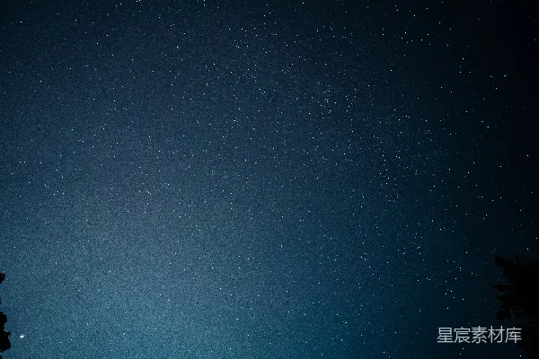 高清摄影 夜空下的繁星