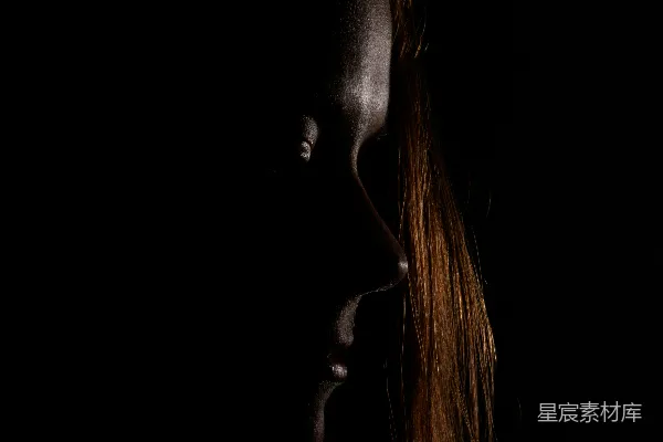 高清摄影 黑暗中的剪影