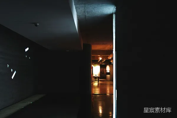 高清摄影 暗室中的光