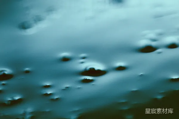 高清摄影 夜雨静谧