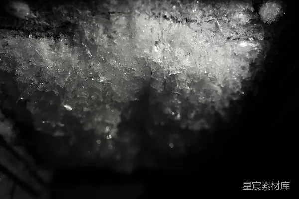 高清摄影 冰晶的细语