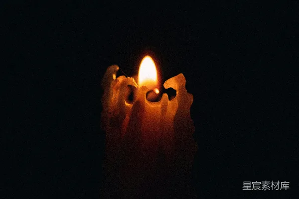 高清摄影 烛光中的温暖