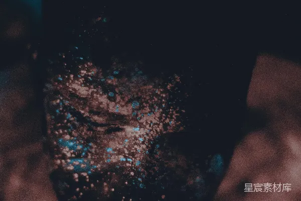 高清摄影 星夜之下，光与影的交织