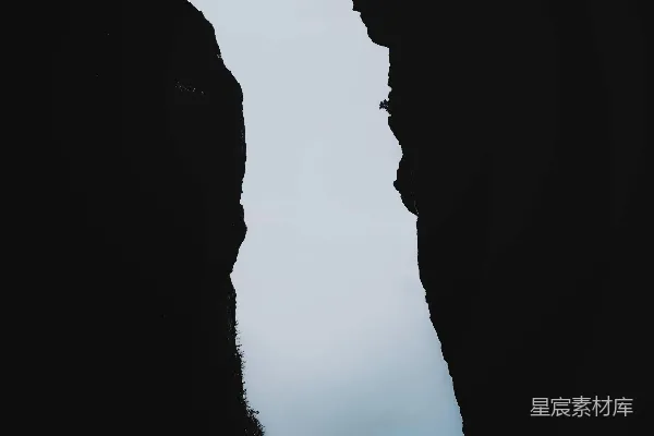 高清摄影 山间隧道