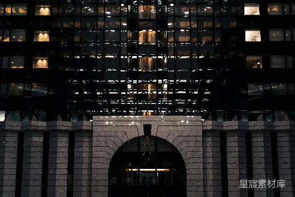 高清摄影 现代建筑的宏伟与秩序