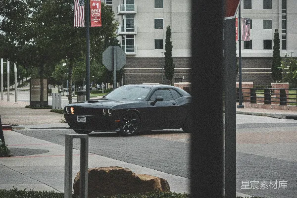 高清摄影 城市中的高性能跑车