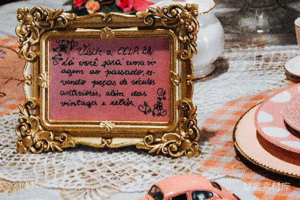 高清摄影 复古餐桌布置