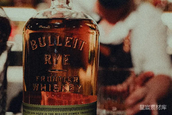 高清摄影 Bulleit Rye Whiskey