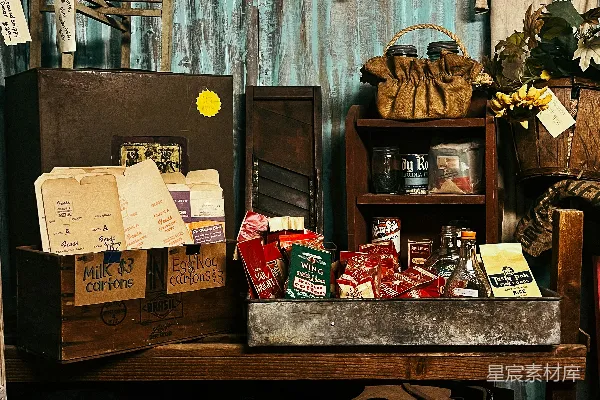 高清摄影 复古乡村杂货店