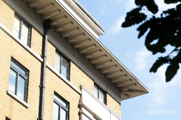 高清摄影 现代建筑与蓝天