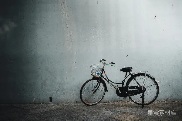 高清摄影 静谧的旧自行车