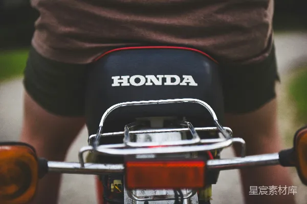 高清摄影 Honda摩托车特写