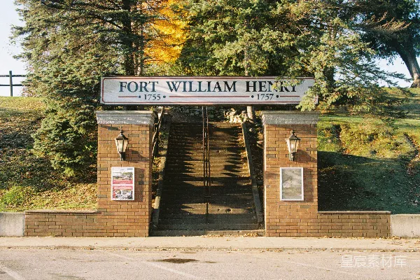 高清摄影 威廉亨利堡入口