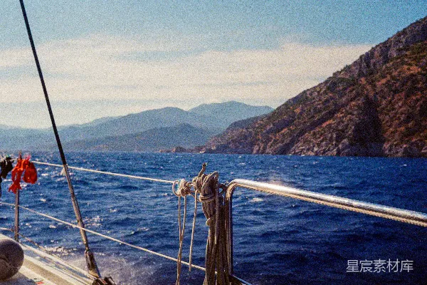 高清摄影 帆船上的宁静海景