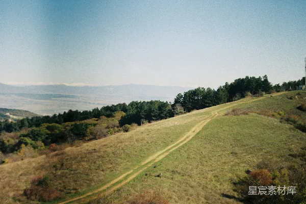 高清摄影 山间小路