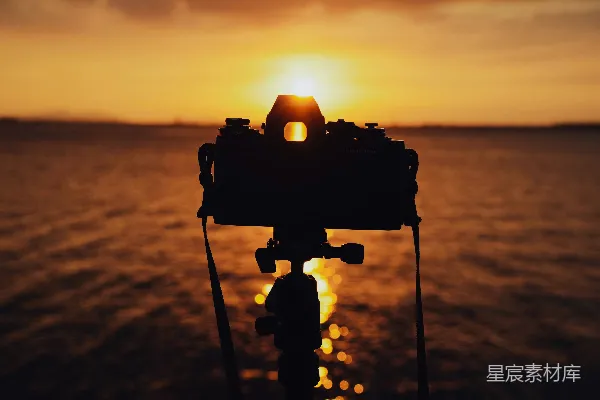 高清摄影 夕阳下的摄影时光