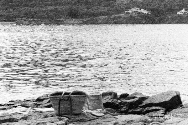 高清摄影 静谧的岩石海岸