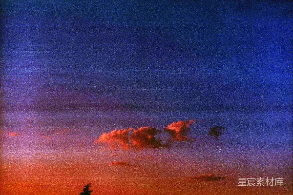 高清摄影 夜空下的云彩