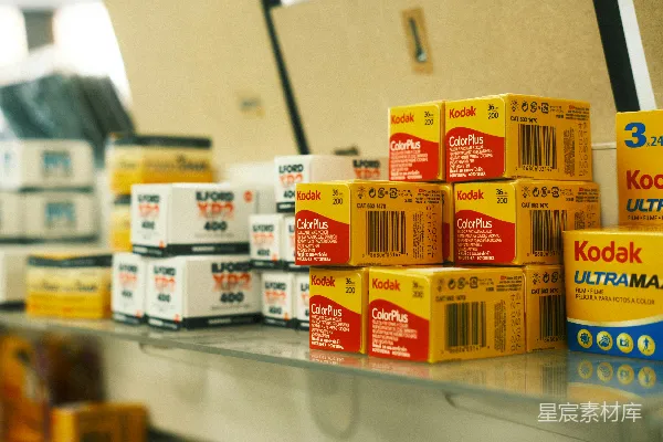 高清摄影 复古胶卷盒摆拍