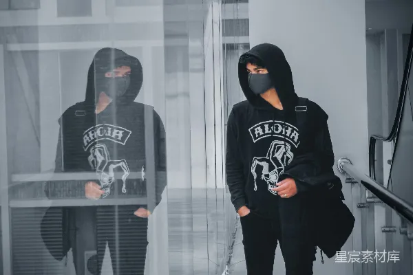 高清摄影 时尚都市青年的街头风