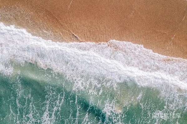 高清摄影 海滩上的风筝冲浪者