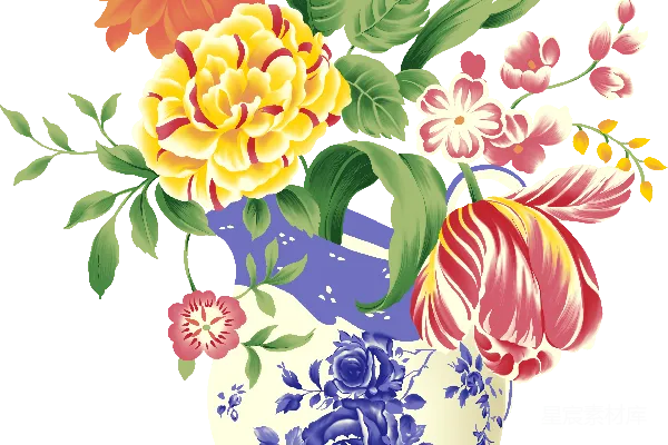 元素素材 花瓶