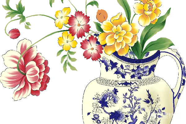 元素素材 花瓶