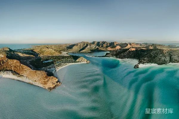 高清摄影 蔚蓝海岸的壮丽全景