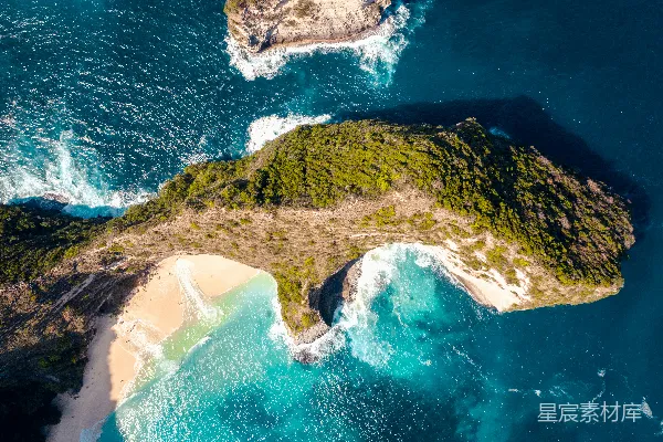 高清摄影 鸟瞰热带海滩