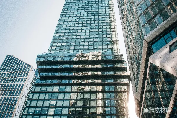 高清摄影 现代都市的玻璃幕墙建筑