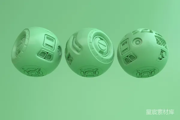 高清摄影 未来科技球体设计