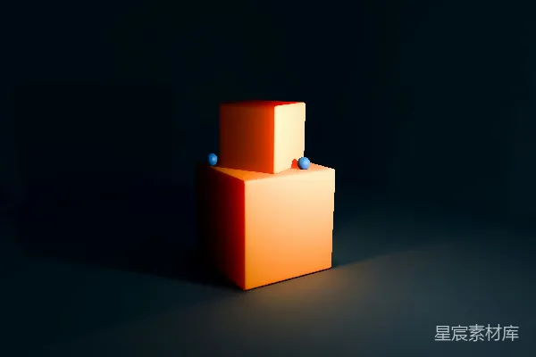 高清摄影 抽象几何体的光影艺术