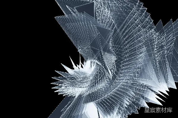 高清摄影 动态几何线条构成的抽象图案
