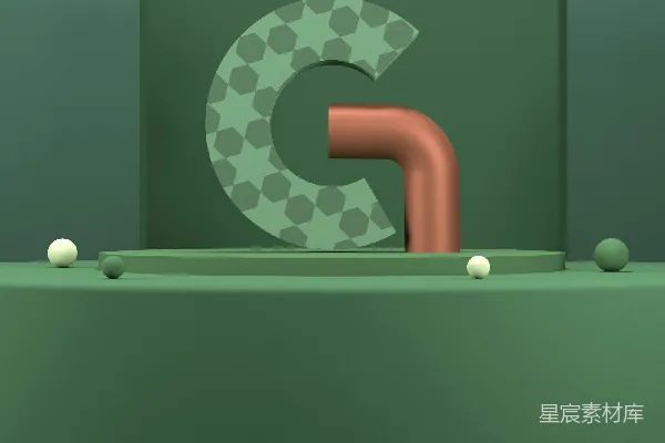 高清摄影 几何艺术中的字母G