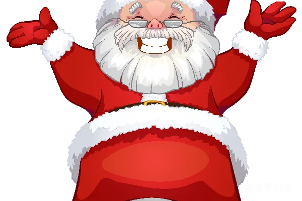 元素素材 雪人 Santa