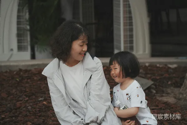 高清摄影 温馨母女时光