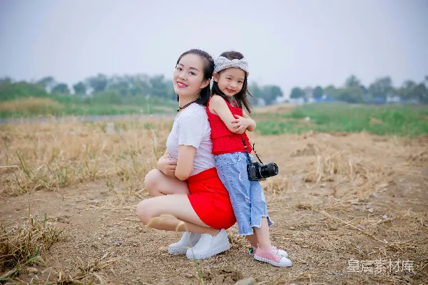 高清摄影 母女共度美好时光