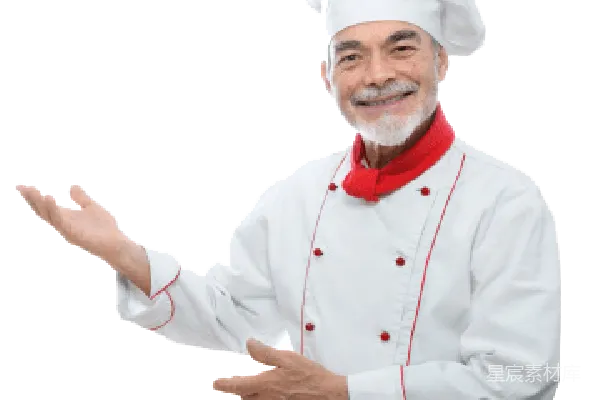 元素素材 厨师