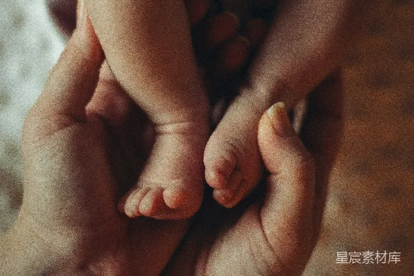 高清摄影 温馨的拥抱：婴儿的小脚