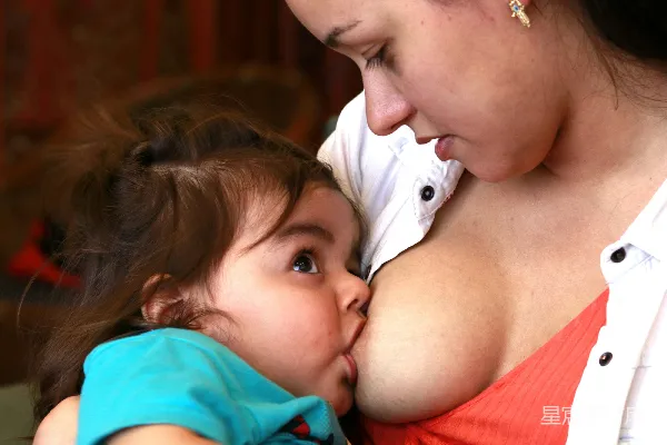 高清摄影 母乳喂养的温馨瞬间