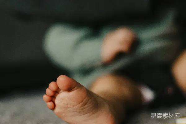 高清摄影 温馨的婴儿脚丫特写
