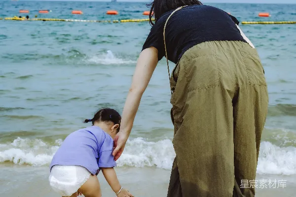 高清摄影 海边的温馨时刻