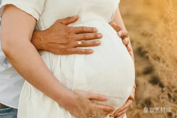 高清摄影 怀孕夫妇的温馨时刻