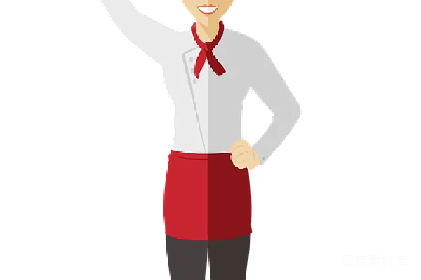 元素素材 厨师