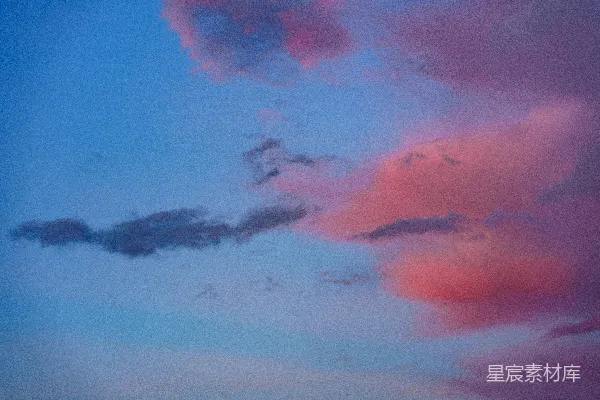 高清摄影 暮色中的云彩