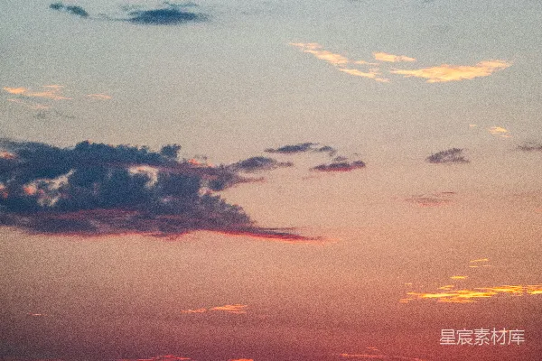 高清摄影 日落时分的天空