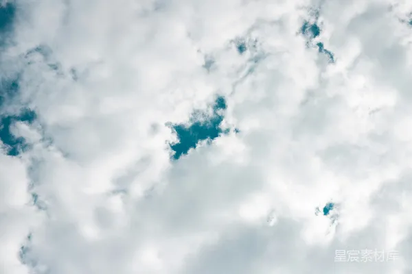 高清摄影 云层中的蓝色天空