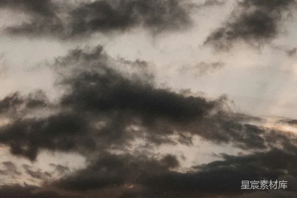 高清摄影 日落时分的天空