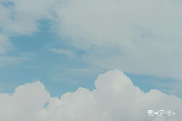 高清摄影 云海与绿树